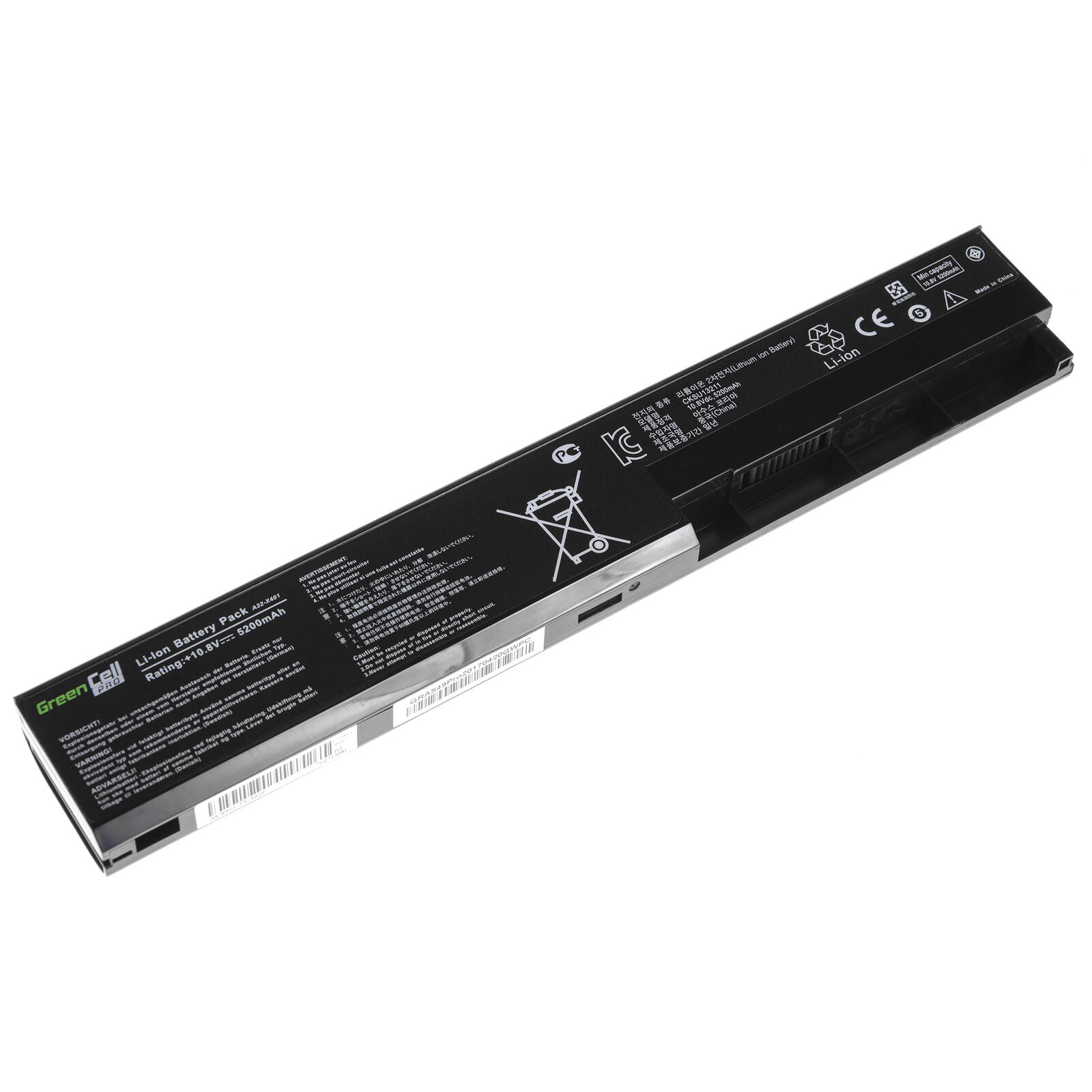 Batterie pour ASUS X501U-XX060H X501U-XX060R X501U-XX061H(compatible)