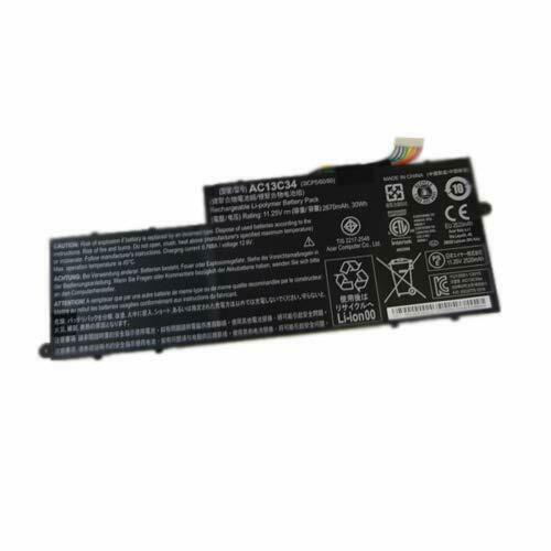 Batterie pour AC13C34 Acer Aspire V5-122P E3-111 Series 3ICP5/60/80(compatible)