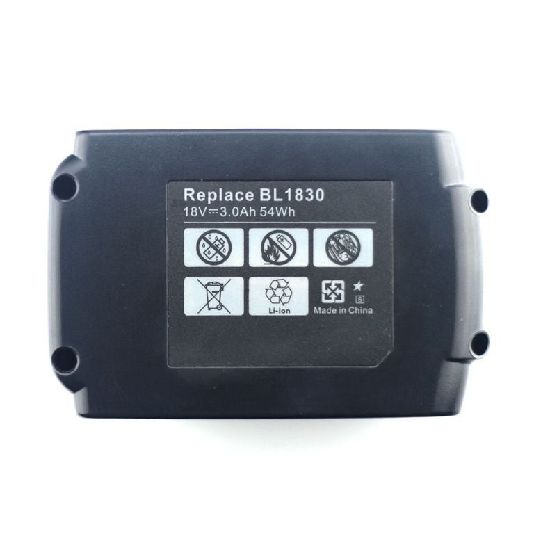 Batterie Makita 18V 3000mAh Li-Ion BL1830 BL1815 194205-3 BL-1830 BL-1815(compatible)