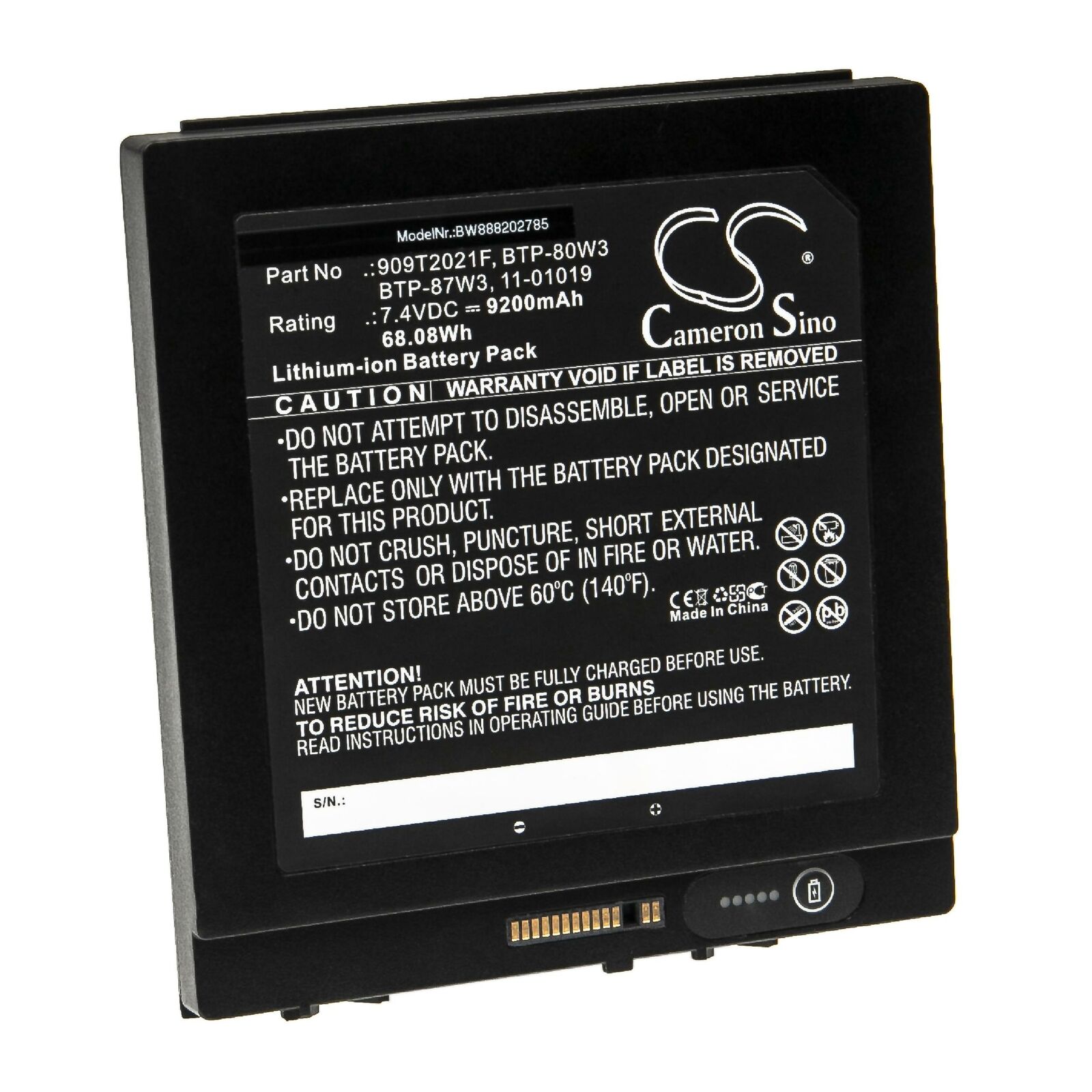 Batterie 909T2021F Xplore iX104 Tablet PC Serie BTP-80W3 BTP-87W3 11-01019(compatible)