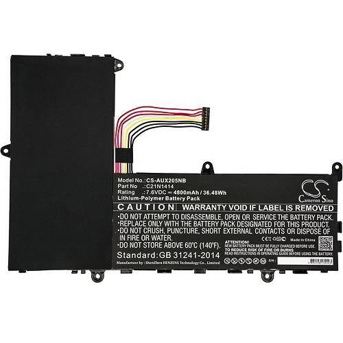 Batterie pour C21N1414 Asus EeeBook X205T X205TA X205TA-BING-FD015B X205TA3735 F205TA F205TA-1A F205TA-1B C21PQ91 CKSE321D1(compatible)