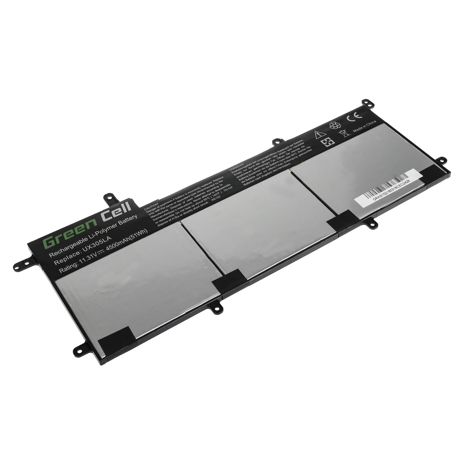 Batterie pour Asus Zenbook UX305L UX305LA UX305LA-FB015H 4500mAh(compatible)