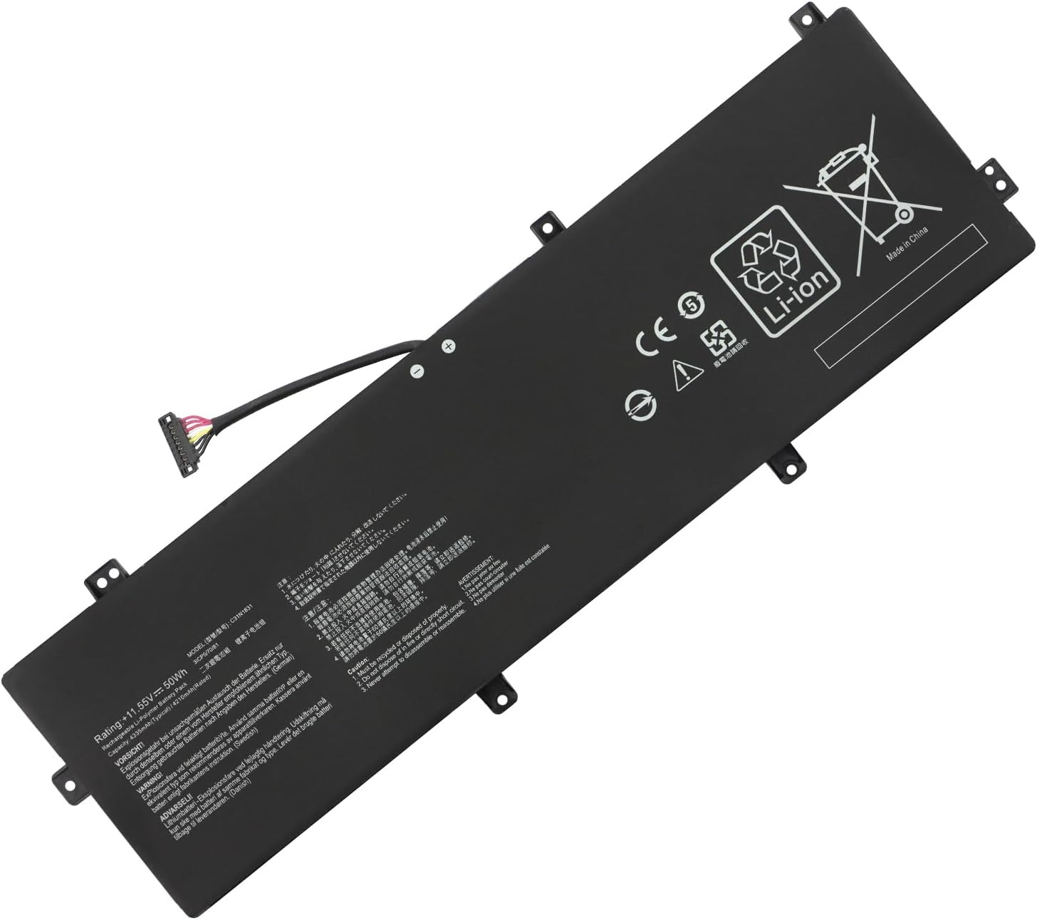 Batterie pour C31N1831 ASUS ZenBook 14 UX433FQ UX433FQ-AU 5032R UX433FQ-AI109T (image pour) Batterie pour C31N1831 ASUS ZenBook 14 UX433FQ UX433FQ-AU 5032R UX433FQ-AI109T