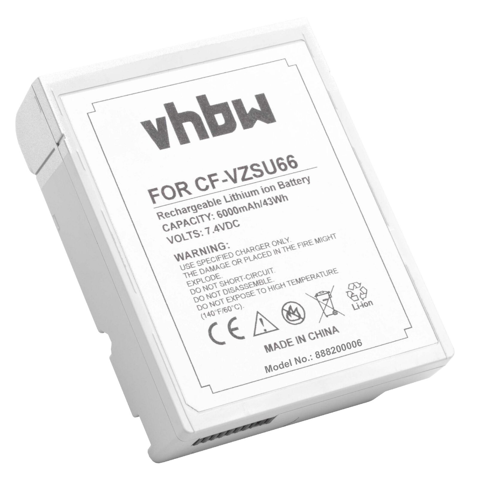 Batterie pour CF-VZSU66U Panasonic CF-C1 MK1 MK2 CF-C1MDB21 CF-C1BWFAZ1M C1BTFAG1M(compatible)
