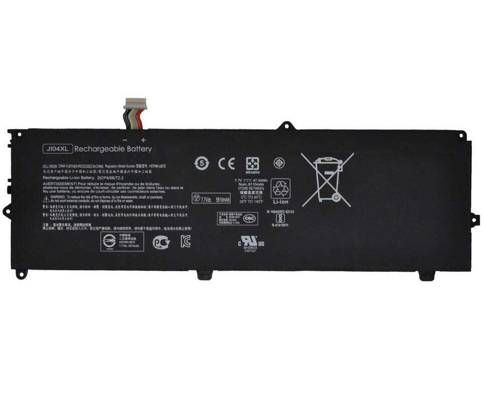 Batterie pour JI04XL HP Elite x2 1012 G2 901247-855 901307-541 HSTNN-DB8I(compatible)