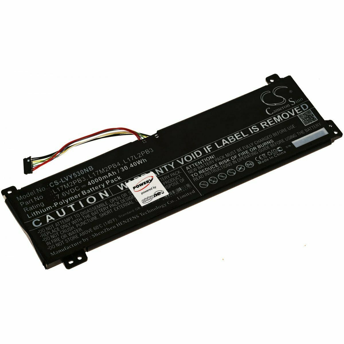 Batterie pour L17L2PB3 Lenovo V130-15 V330-15 V330-15IKB V530-14 V530-15(compatible)