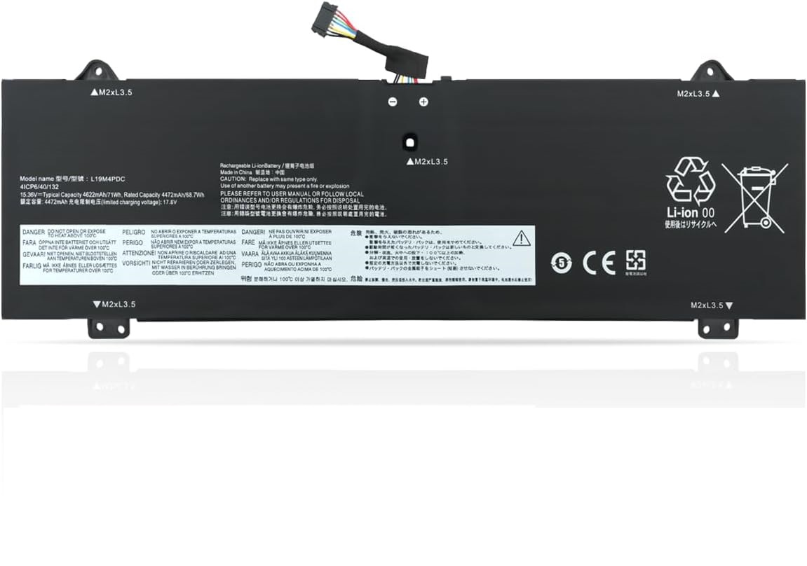 Batterie pour L19C4PDC L19M4PDC L19L4PDC Lenovo Yoga 7i 2020 2021 2022 7-14ITL5 7-15ITL5 7-14ACN6 7-14ARB7 2-in-1 (image pour) Batterie pour L19C4PDC L19M4PDC L19L4PDC Lenovo Yoga 7i 2020 2021 2022 7-14ITL5 7-15ITL5 7-14ACN6 7-14ARB7 2-in-1