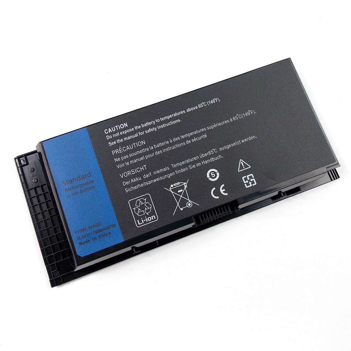 Batterie pour Dell Precision m4600 m6600 m6700 7dwmt T3NT1 PG6RC fv993 451-11742(compatible)