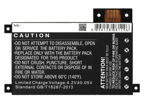 Batterie 3.7V Amazon D01200 DR-A014 Kindle touch 170-1056-00(compatible)