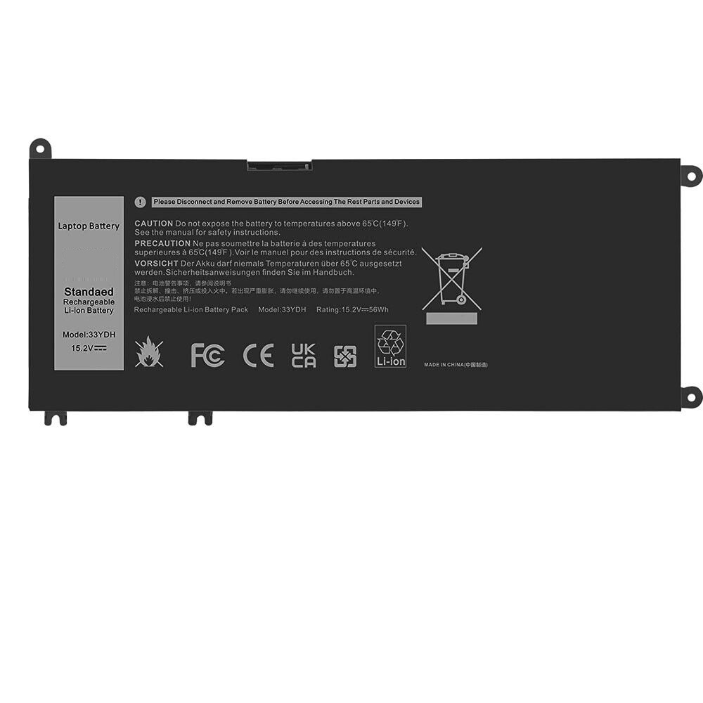 Batterie pour Dell Inspiron 7570 7573 7577 7586 7773 7778 7779 7786 99NF2 33YDH W7NKD(compatible)