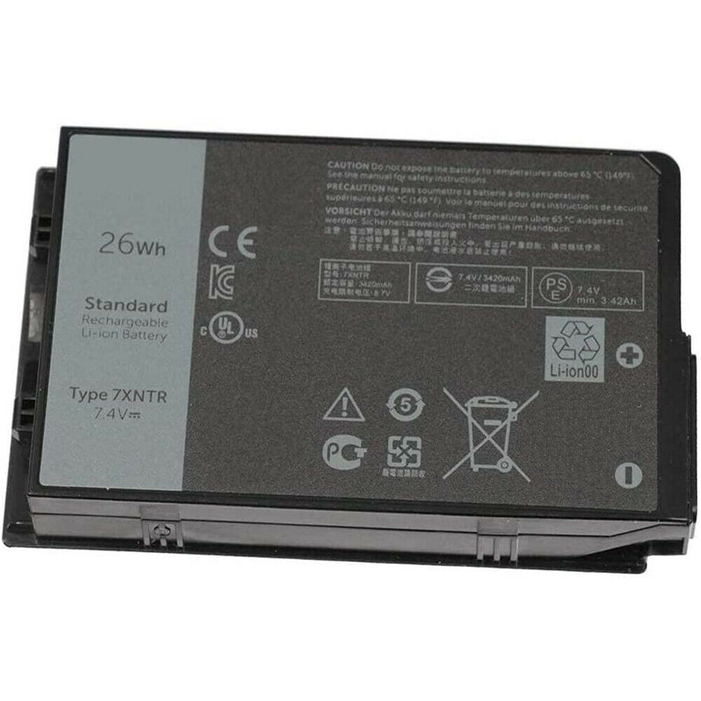 Batterie pour Dell Latitude 12 7202 7212 7220 Rugged Tablet 7XNTR 07XNTR J7HTX FH8RW 0FH8R(compatible)