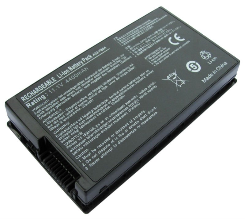 Batterie pour ASUS Pro61s Pro61sf F50gx F50sv F50z F50 F81 F83 A32-A8 A32-F80(compatible)