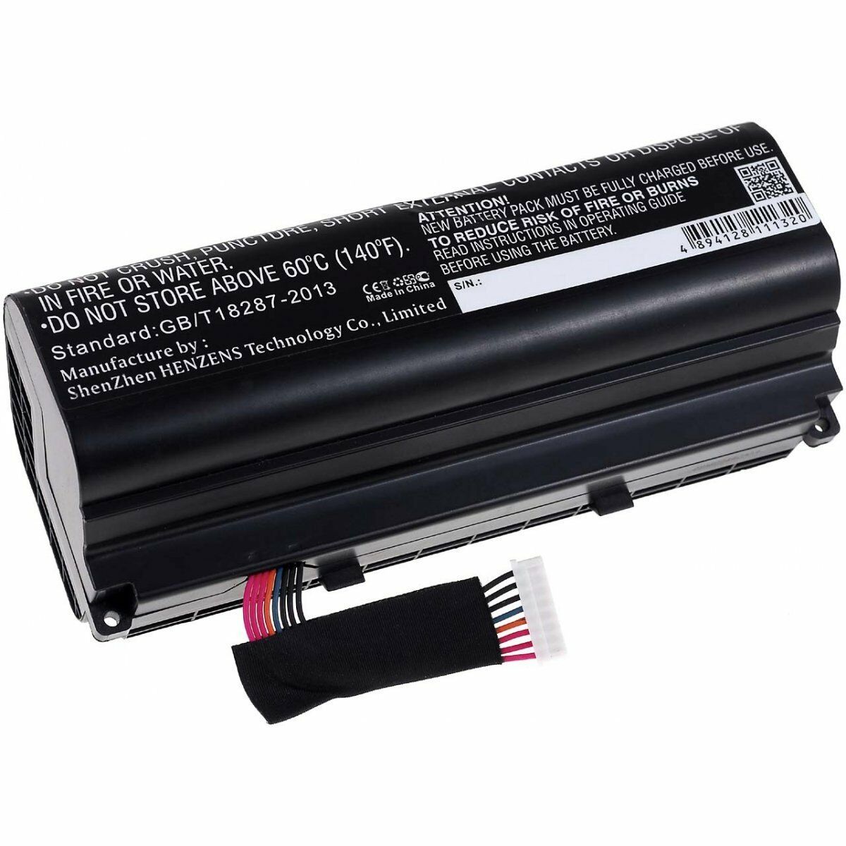 Batterie pour Asus G751J, G751J-BHI7T25, G751JL-BSi7T28 15V Li-Ion(compatible)