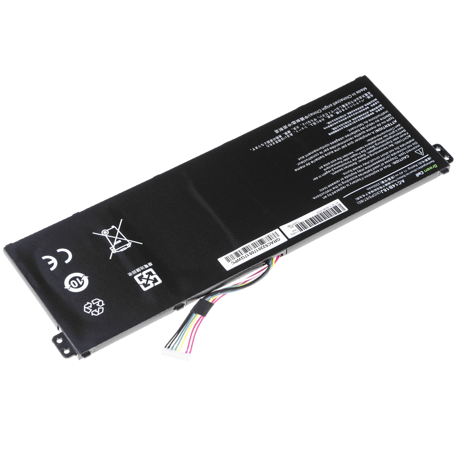 Batterie pour 11.4V Packard Bell Easynote TE70BH TG83BA TG83BA-C827 AC14B18J (compatible)