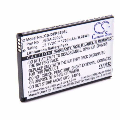Batterie Seniorenhandy Doro SmartEasy 824 BDA-2000A(compatible)