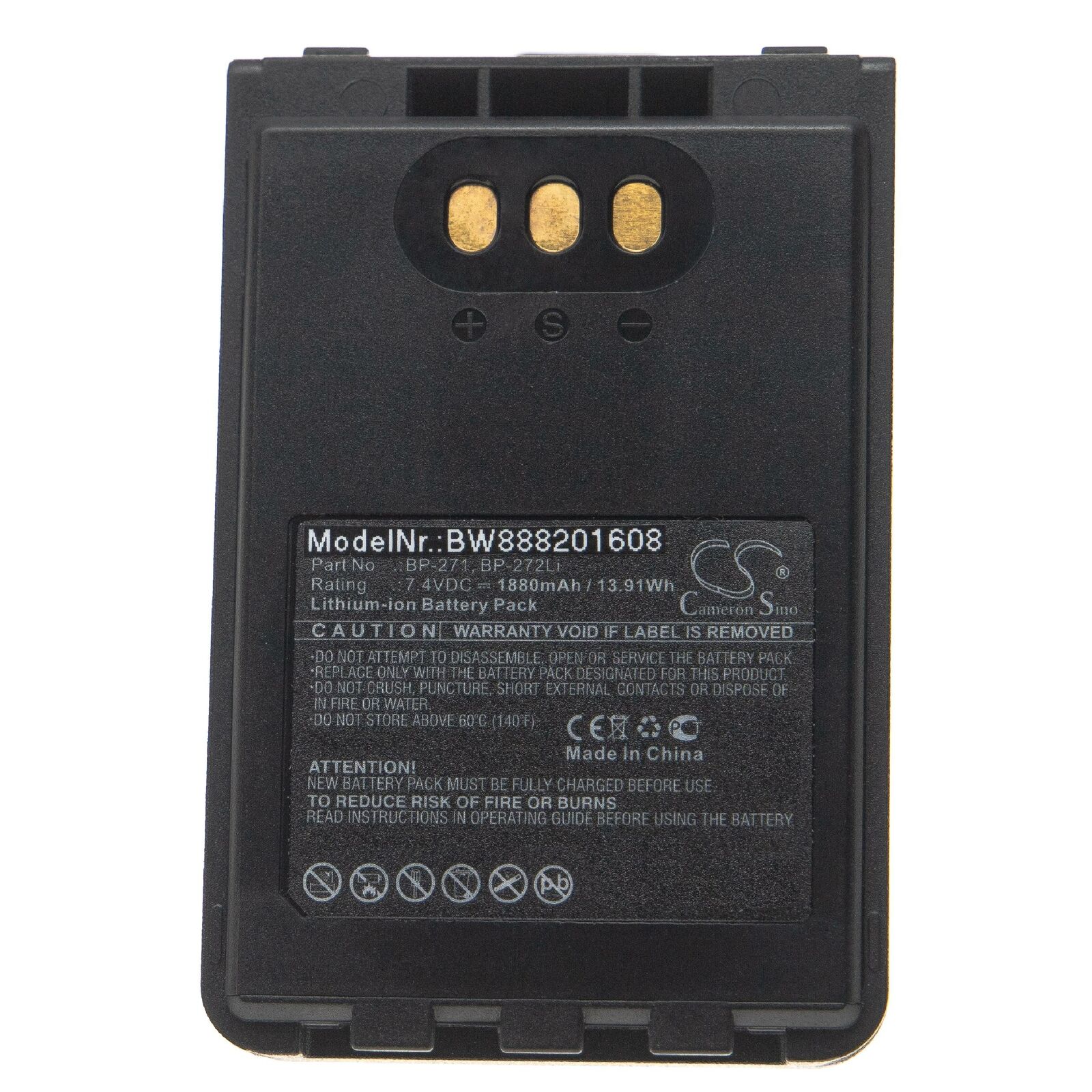 Batterie ICOM ID-31A, ID-31E, ID-51A, ID-51E, BP-271, BP-272Li(compatible)