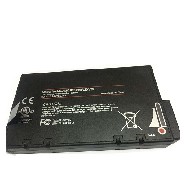 Batterie pour BP-LP2900/33-01PI Getac S400 DR202S RS2020 LI202S V200(compatible)