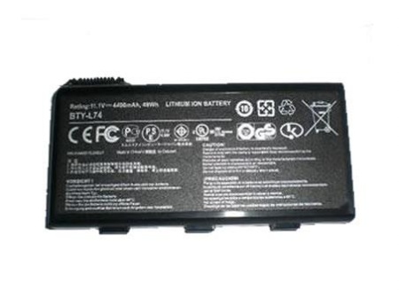 Batterie pour MSI MS-1684 91NMS17LD4SU1 BTY-L74 BTY-L75 P0031198(compatible)