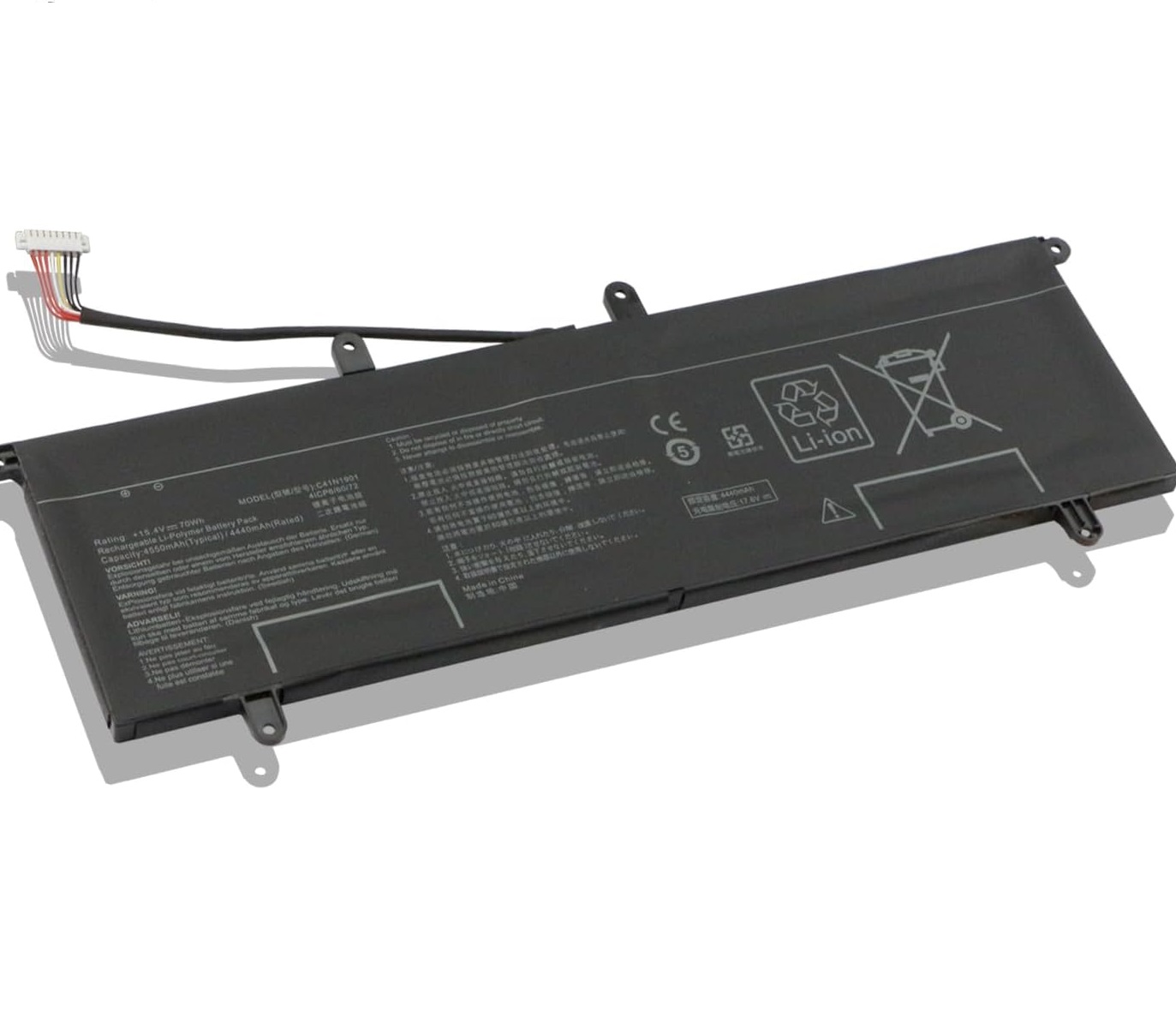 Asus ZenBook Duo UX481FA-BM011T UX481FA-BM018T C41N1901 0B200-03520000 compatible battery