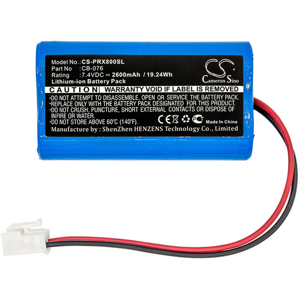 Batterie 7,4V Li-Ion Promax 8 Premium CATV Analyser - CB-076 -2600mAh(compatible) - Cliquez sur l'image pour la fermer