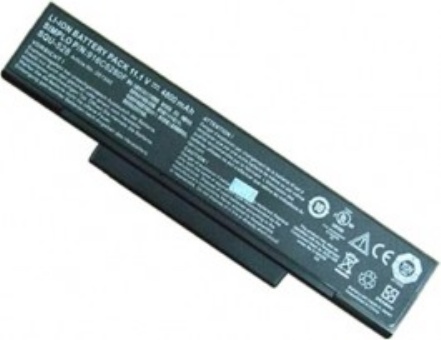 Batterie pour MSI MegaBook GT720 GT725 GT735 GT740 CR400 PR600 PR620 PX600 VR600 VR601(compatible)