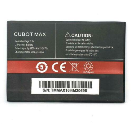 Batterie 4100MAH Cubot Max Smartphone 3.8V(compatible)