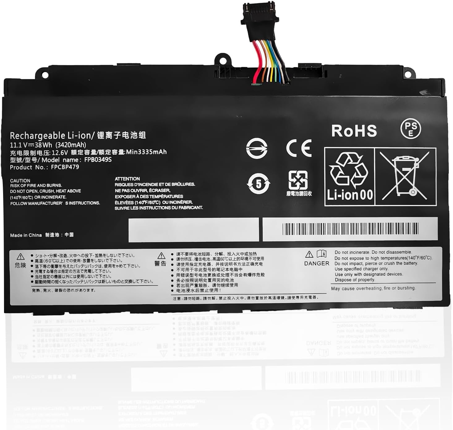 FPCBP479 FPB0326S FPB0349S FUJITSU Stylistic Q616 Q665 Q738 Q739 CP690859 compatible battery