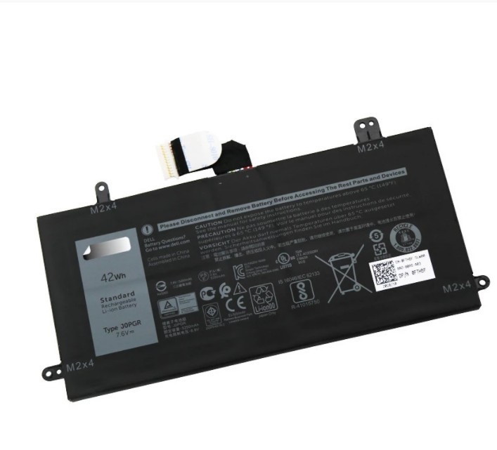 Batterie pour J0PGR Dell Latitude 12 5285 5290 2-in-1 T17G Tablet FTH6F 7.6V 42Wh(compatible)