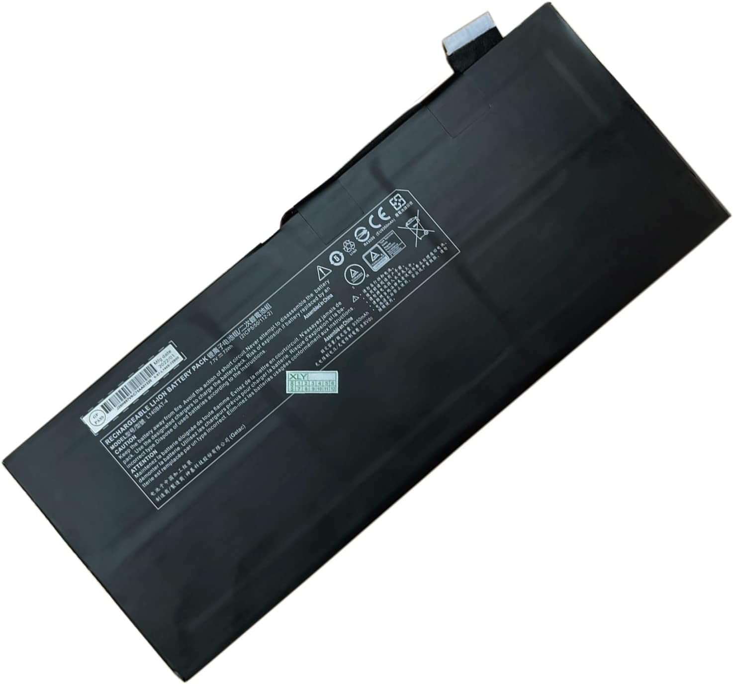 Batterie pour L140BAT-4 CLEVO L140CU L141CU L140MU L141MU 6-87-L140S-72B01(compatible)