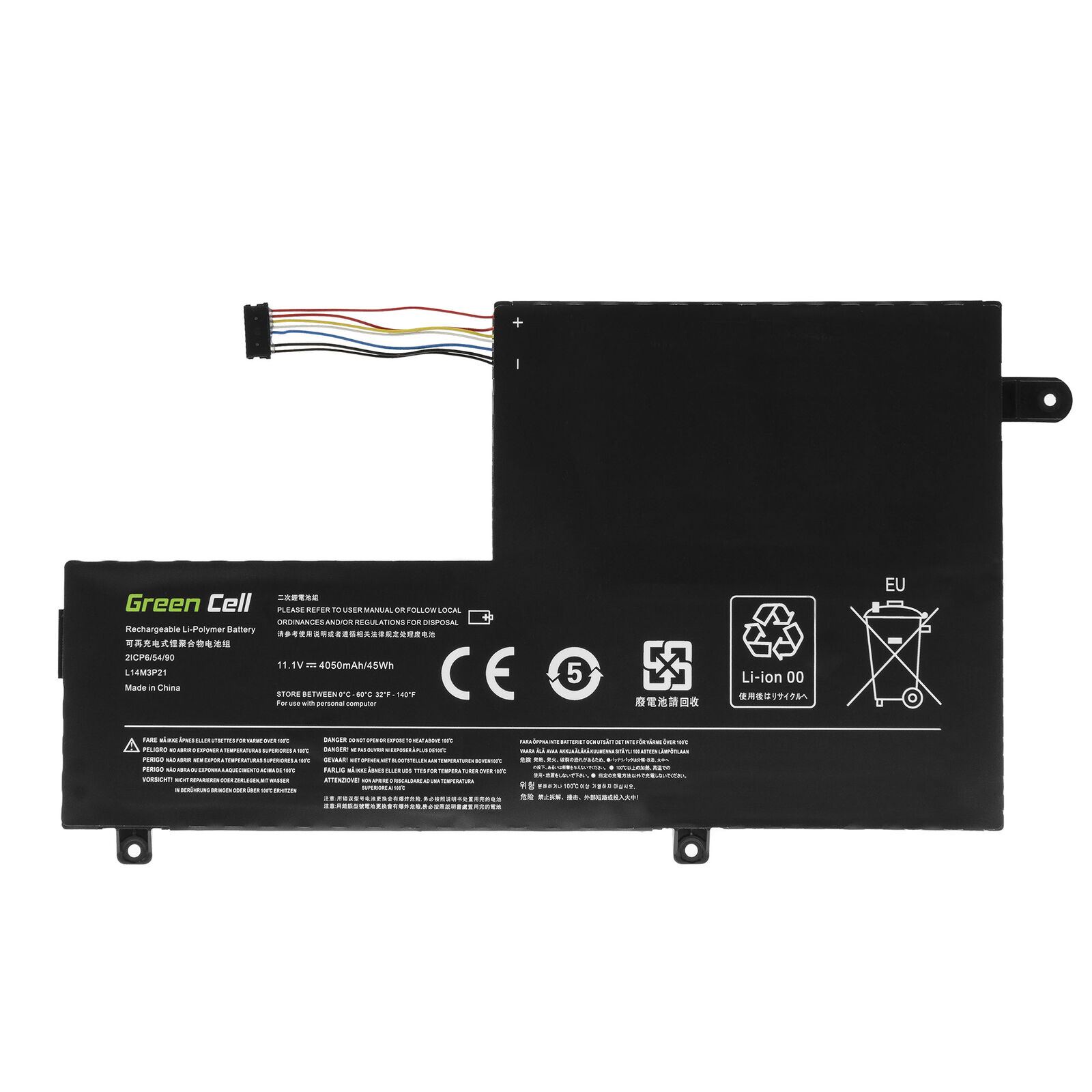 Batterie pour Lenovo Yoga 500-14ACL 500-14IBD 500-14IHW 500-14ISK(compatible)