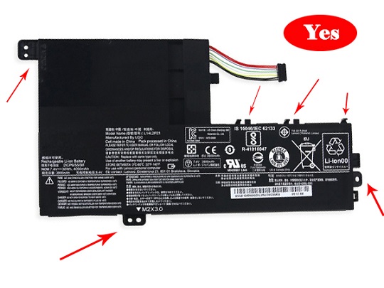 Batterie pour L15C3PB1 Lenovo IdeaPad 320S-14IKB 320S-15ABR 320S-15AST 320S-15IKB(compatible)