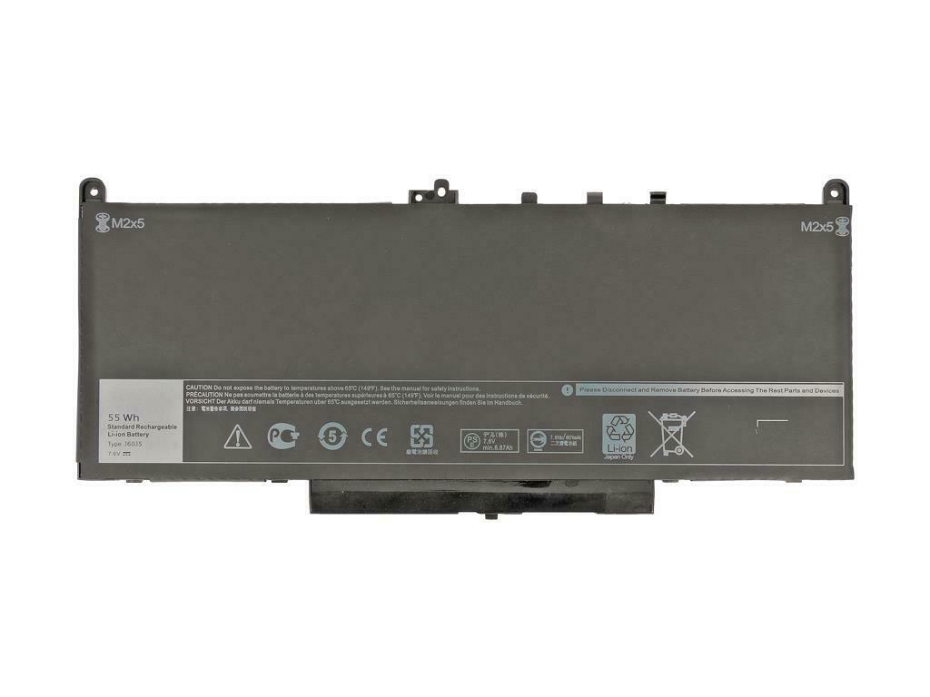 Batterie pour Dell Latitude E7270,E7470 0MC34Y 242WD J60J5 MC34Y(compatible) - Cliquez sur l'image pour la fermer