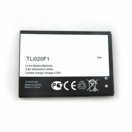 Batterie ALCATEL TLI020F1/ F7 VODAFONE SMART TURBO 7 PIXI 4 (5) OT U5 2000mAh(compatible)