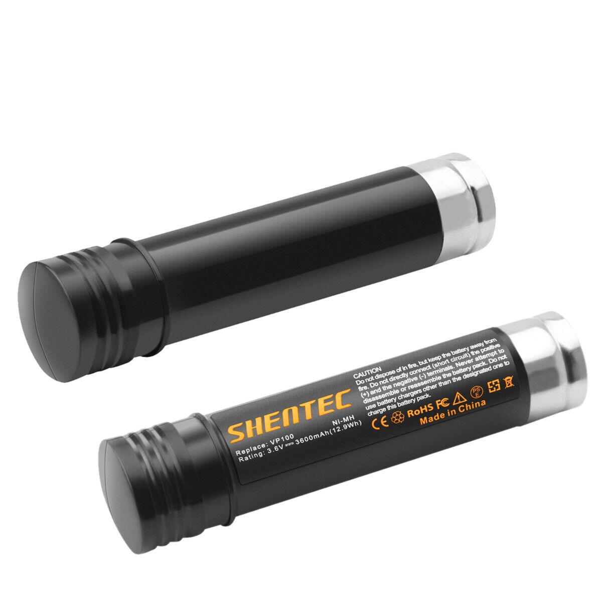 Batterie 2X 3.6V 3600mAh Ni-MH Black & Decker 383900-004,151 995-02,388183-00 ,VP100(compatible)