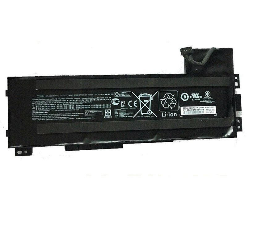 Batterie pour VV09XL HP ZBook 15 G4 G3 17 G3 HSTNN-DB7D 808398-2C1 808452-001(compatible)