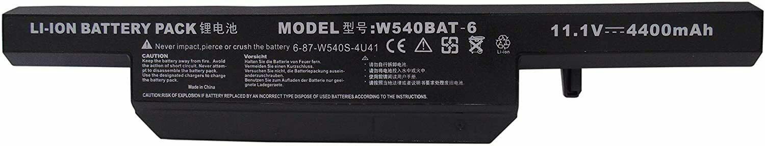 W540BAT-6 CLEVO W55EU Aquado M1519 Terra 1529h W550EU W550SU compatible battery