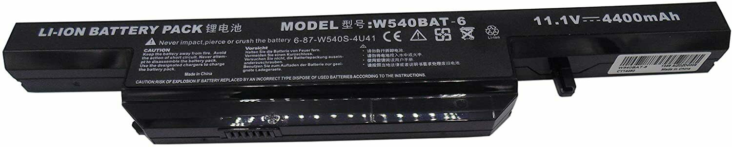 Batterie pour W540BAT-6 6-87-W540S-427 CLEVO W550SU W550EU W550TU(compatible)