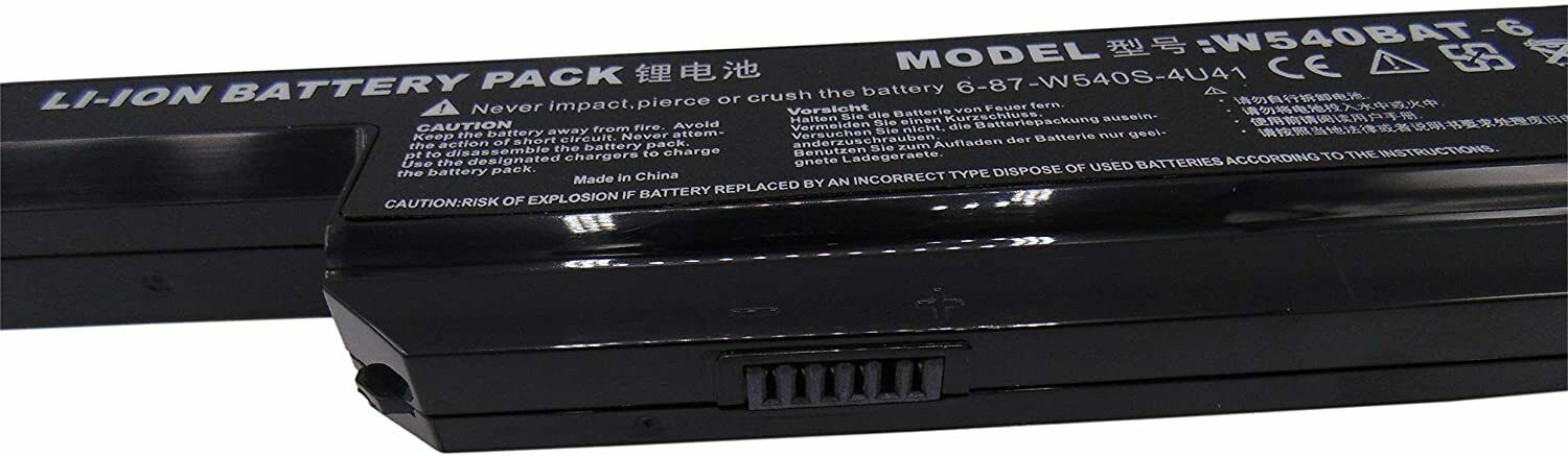 Batterie pour W540BAT-6 CLEVO W55EU Aquado M1519 Terra 1529h W550EU W550SU(compatible)